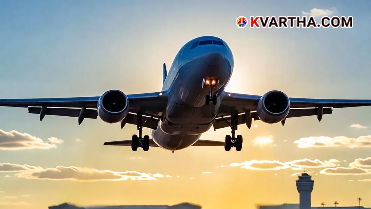 Kuwait International Airport runway view