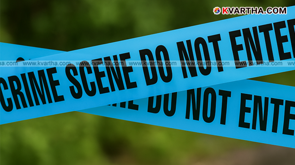 Police investigation at the Kallakurichi crime scene