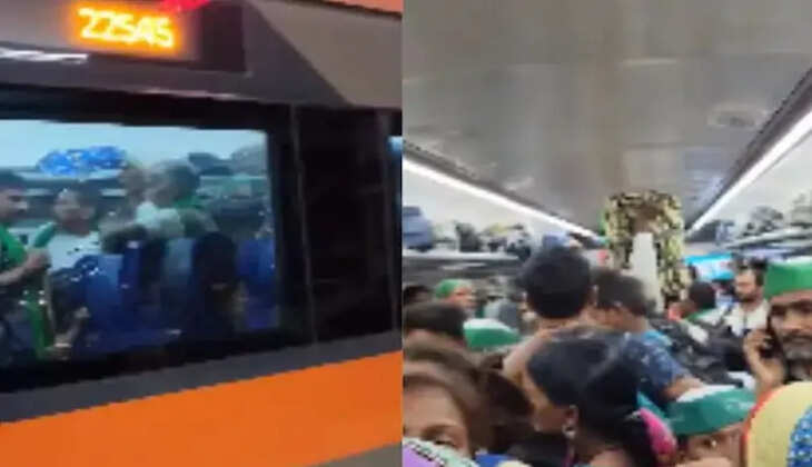 Video Of 'Premium Vande Bharat Express' Overcrowded Goes Viral