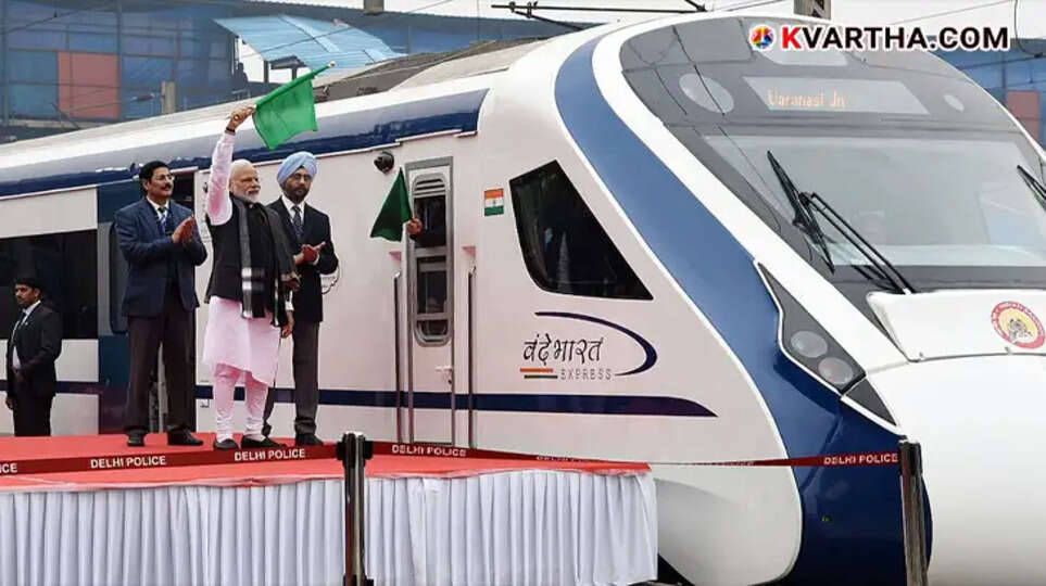 Symbolic image of the New Delhi-Katra Vande Bharat Express.