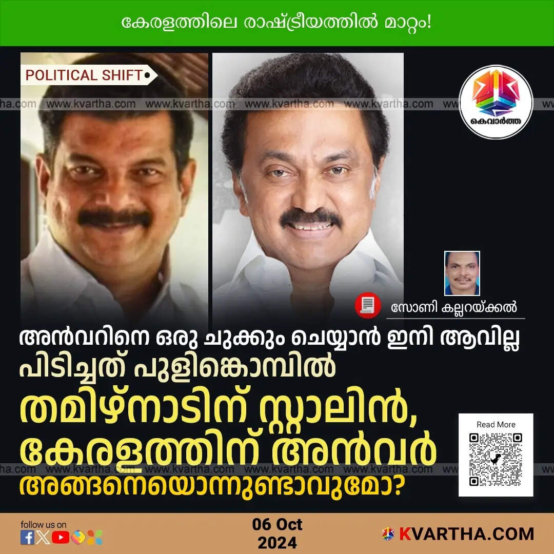 Anwar's Political Move in Kerala