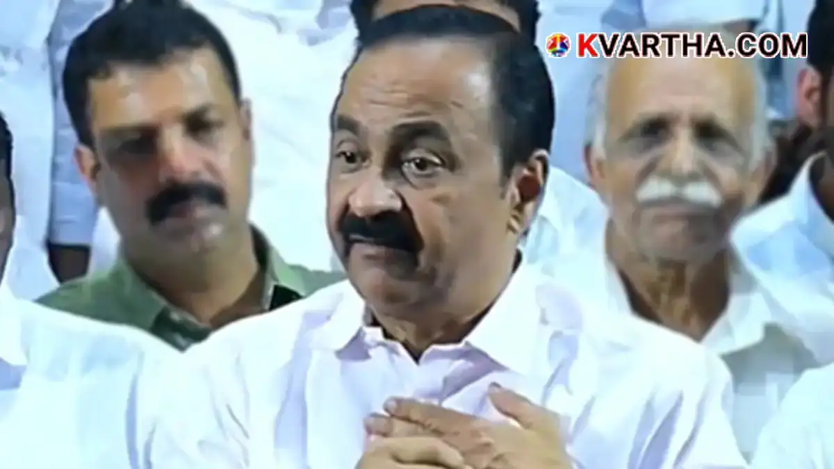 Representational image of Kerala Chief Minister V D Satheesan during press conference