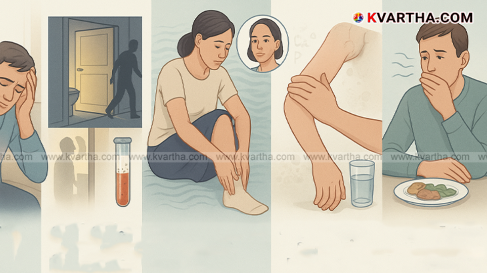Human kidneys with some medical indicators.