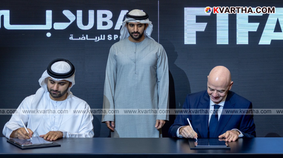 FIFA President and Dubai Sports Council MoU Signing