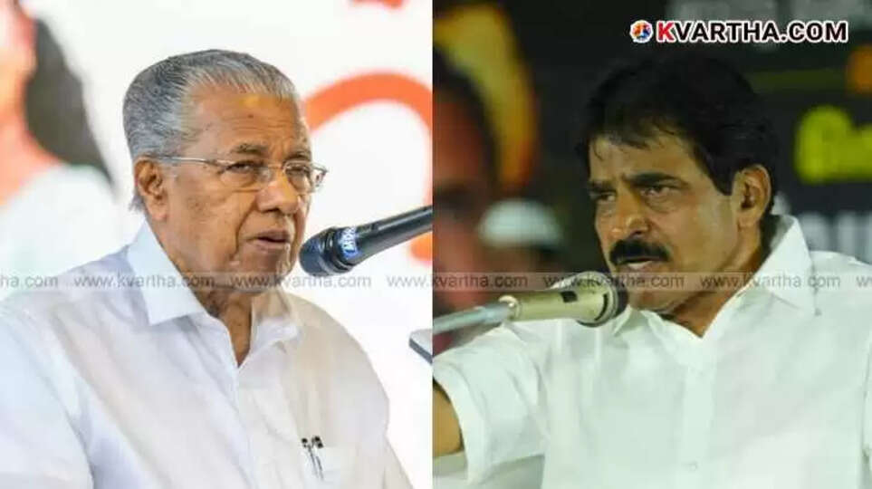 Image of Pinarayi Vijayan and KC Venugopal