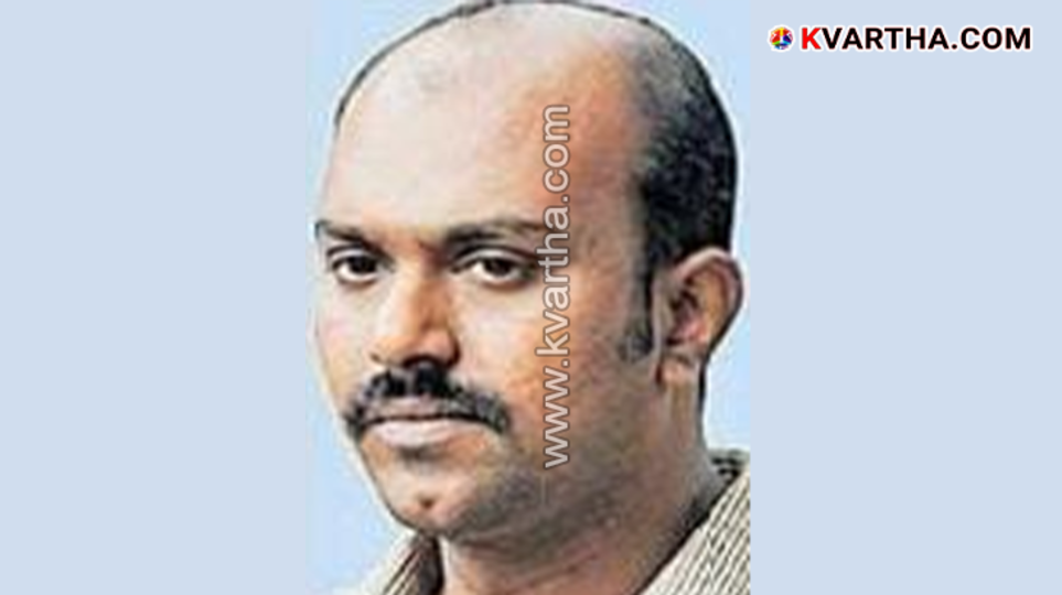 File photo of T.K. Rajeesh, an accused in the T.P. Chandrasekharan murder case.