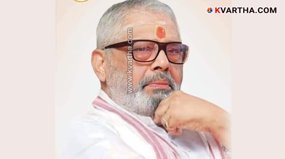 Former RSS Kerala Pranta Sanghchalak P E B Menon