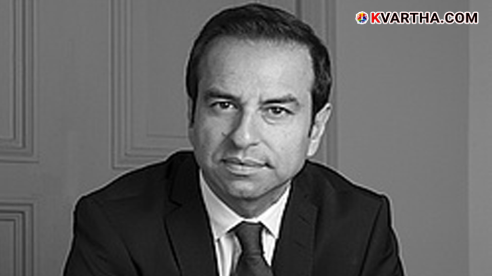 Geopolitical analyst Salman Shaikh discussing Middle East security in Doha.