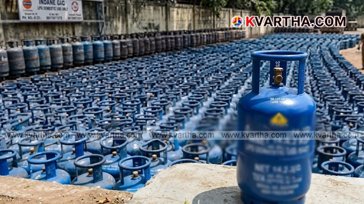 Conceptual image showing domestic LPG cylinders.