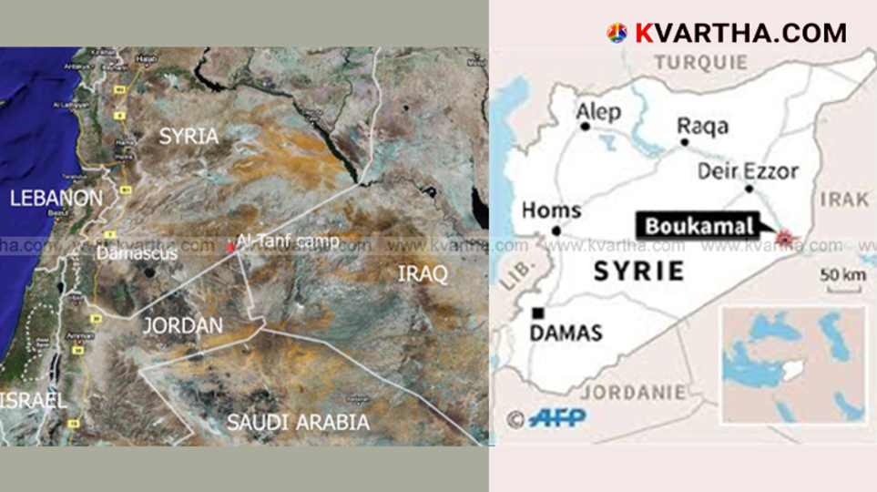 Symbolic map of Middle East