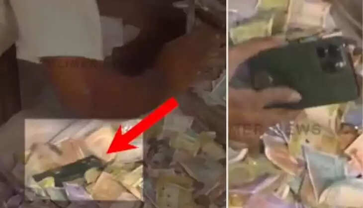 iPhone falling into temple hundi