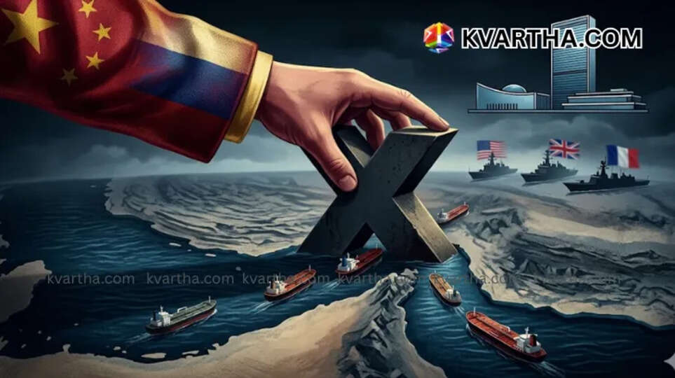 Warships positioned near the Strait of Hormuz amidst tensions, rep image