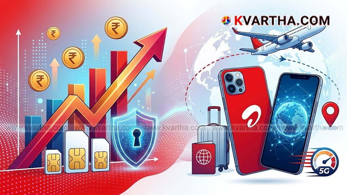 Representational image reflecting Bharti Airtel postpaid tariff hike and international roaming benefits