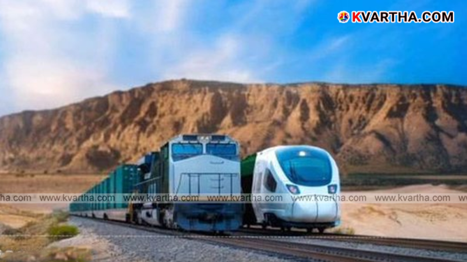 Model of the new UAE Oman freight rail network