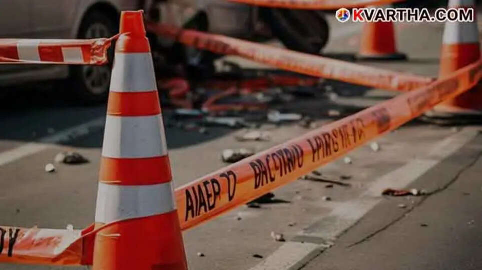 Tank Truck Hits Two-Wheeler, Model Dies; Friend Miraculously Survives