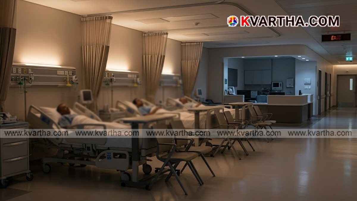 Conceptual image of a hospital ward.
