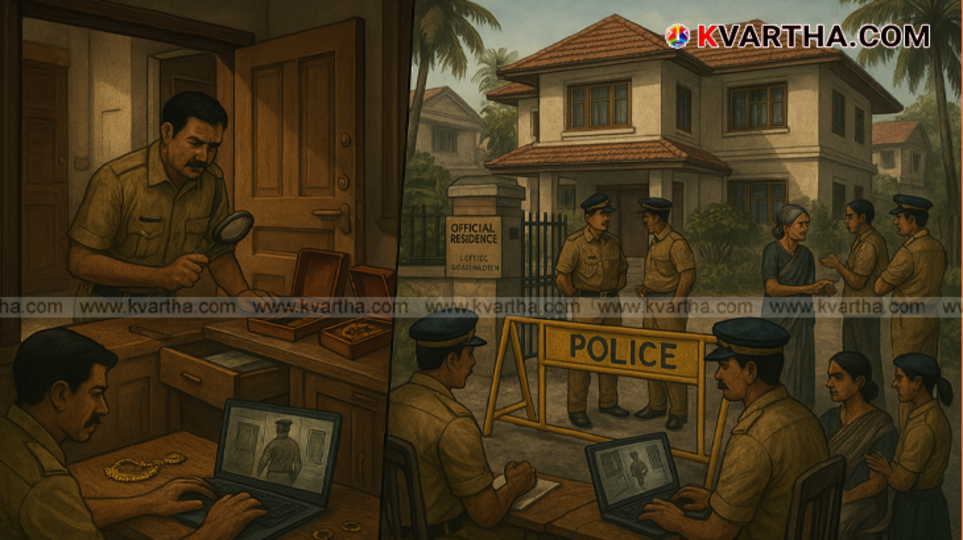  Official residence of High Court judge in Kochi, Kerala.