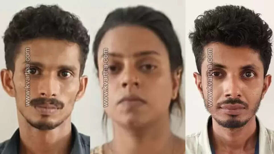  Police arresting individuals with MDMA during night patrol in Payyannur, Kerala