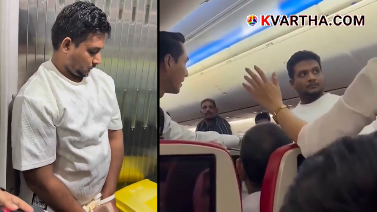  Representational image of an airplane cabin and passenger incident