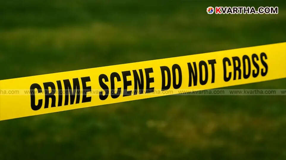 Police tape and uniformed officers at a crime scene, symbolizing an ongoing investigation.
