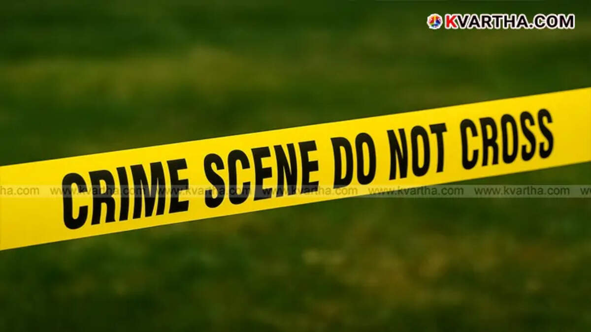 Police tape and uniformed officers at a crime scene, symbolizing an ongoing investigation.