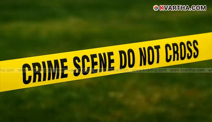 Police tape and uniformed officers at a crime scene, symbolizing an ongoing investigation.