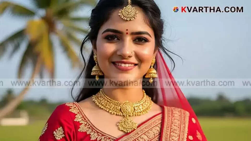 Bride Representing Kerala Gold Price July 08