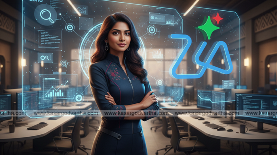 Zoho Zia Intelligent Assistant interface