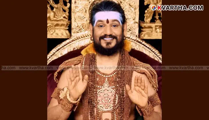 File photo of controversial godman and founder of 'Kailasa', Nithyananda Swami.
