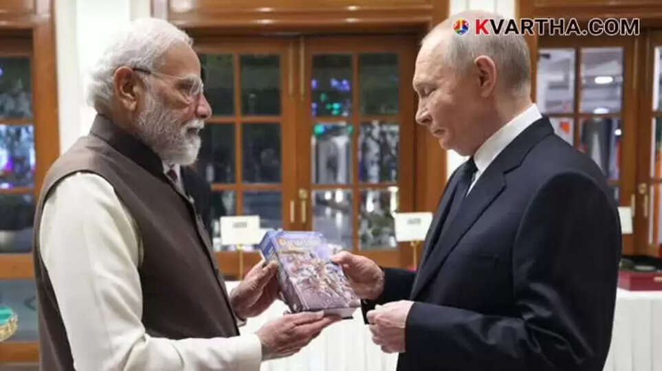 India and Russia Sign Eight Agreements Including Cooperation in Nuclear Energy and Economic Sectors Putin Calls Modi 'Close Friend'