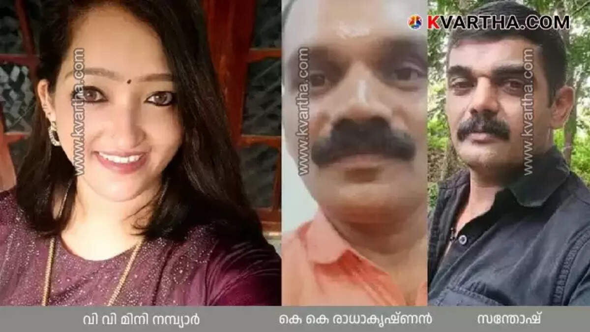 Wife arrested for murdering BJP leader in Kannur.