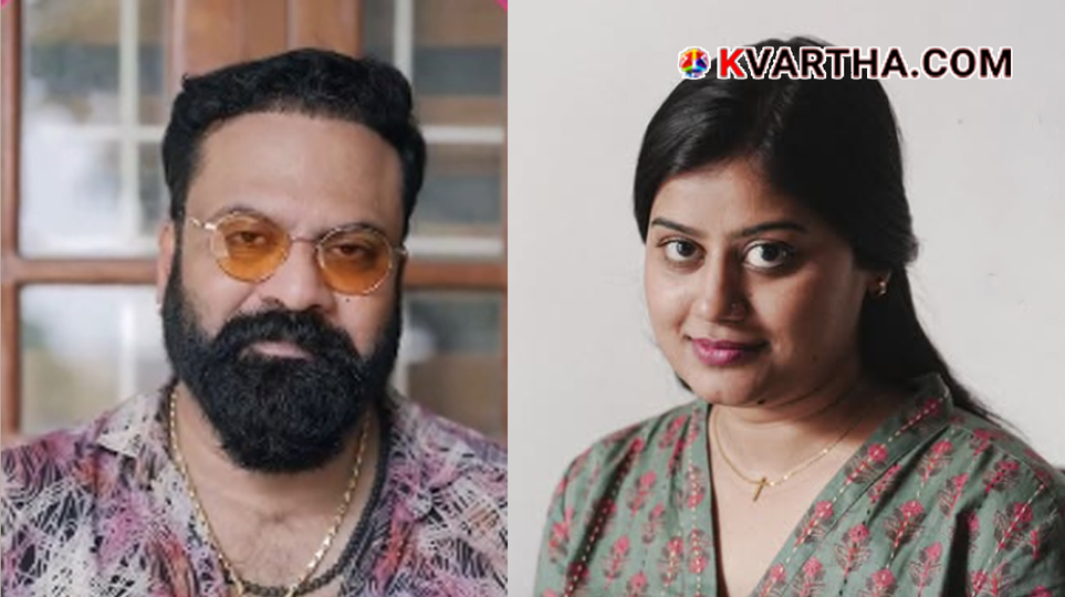 Conceptual image representing the ongoing controversy between Malayalam actress Ansiba Hassan and actor Tini Tom.
