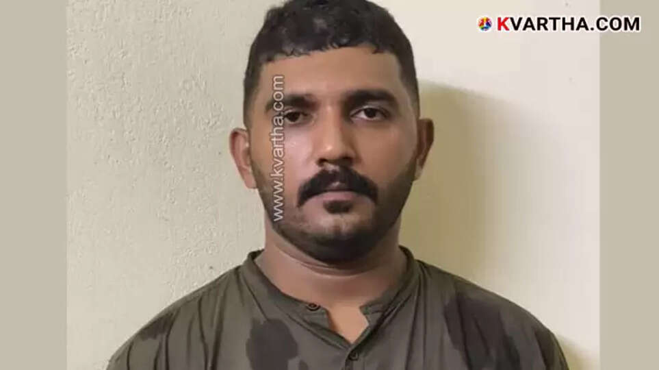 P. Hafees, arrested in Taliparamba with MDMA.