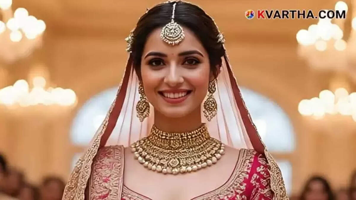 Bride Representing Kerala Gold Prce January 14