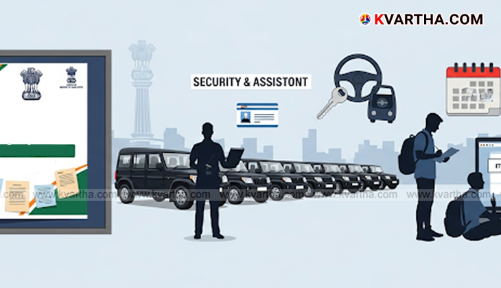 Intelligence Bureau recruitment notice for security assistant and motor transport jobs.