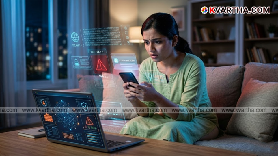 A smartphone screen displaying a fraudulent legal notice with government logos