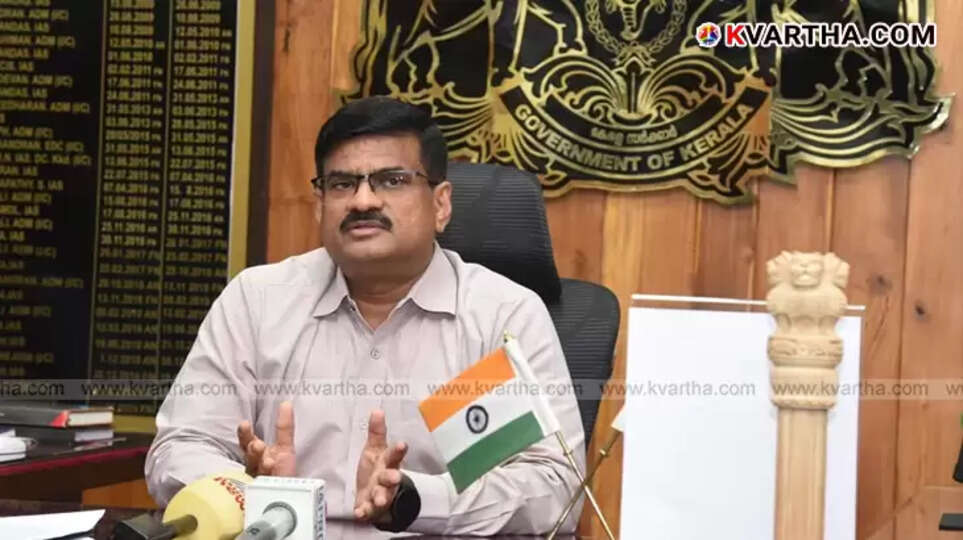 Malappuram Collector and religious leaders in a meeting discussing safe delivery practices.