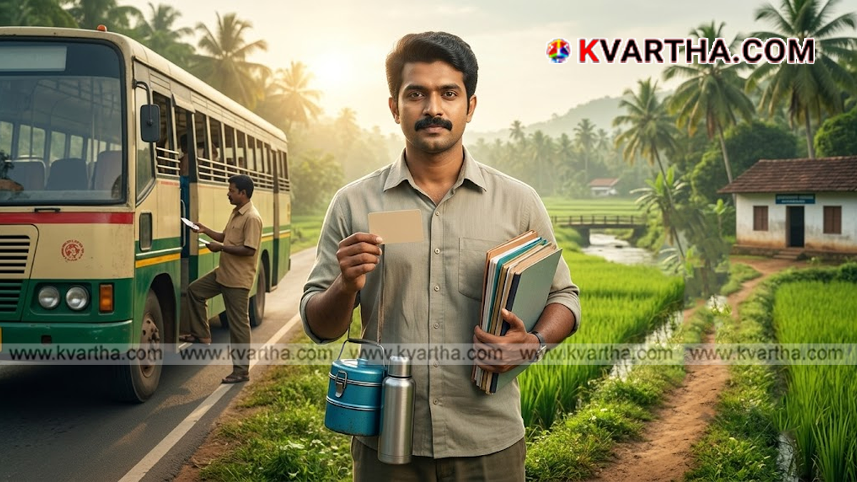 Conceptual image of a teacher recalling old memories