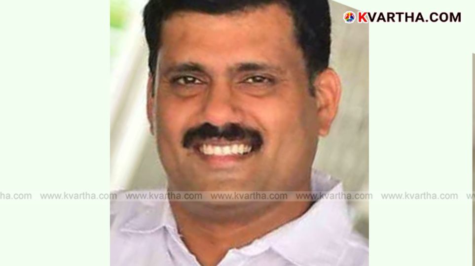 UDF candidate Rijil Makkutty celebrating election win