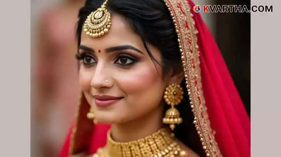Bride Representing Kerala Gold Price September 15