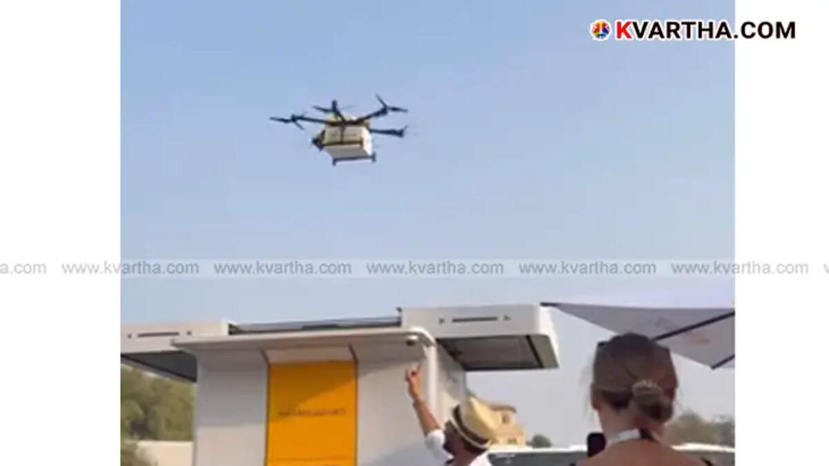 Drone delivery system for fast distribution in UAE