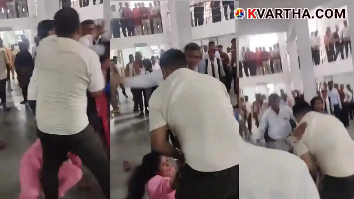 Husband allegedly attacks wife at family court in UP; police book both parties after brawl