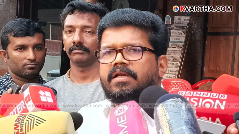  CPI(M) leader K K Ragesh speaking to media