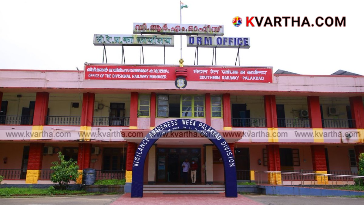 Representational image of Palakkad railway division and trains