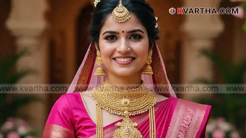 Bride Representing Kerala Gold Price March 26 