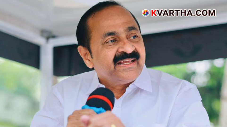 Chief Minister-designate V.D. Satheesan addressing a press conference on maintaining communal harmony in Kerala.