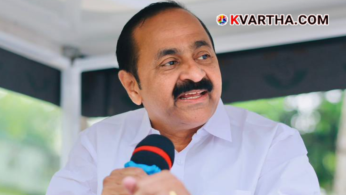 Chief Minister-designate V.D. Satheesan addressing a press conference on maintaining communal harmony in Kerala.