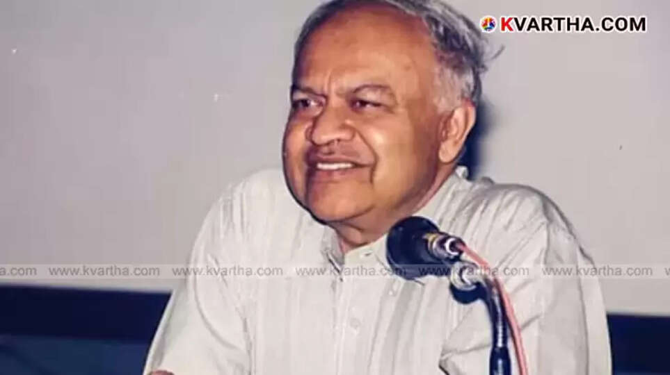  Portrait of renowned astrophysicist and science popularizer Dr. Jayant Narlikar.