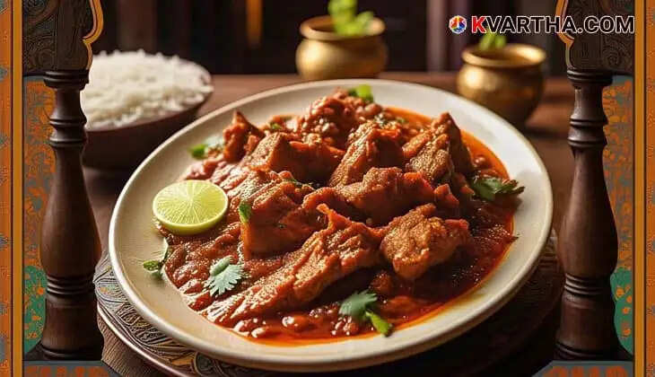 Delicious Pork Vindaloo.
