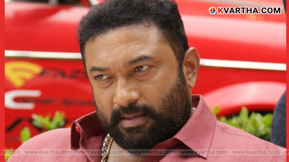 Actor Baburaj.